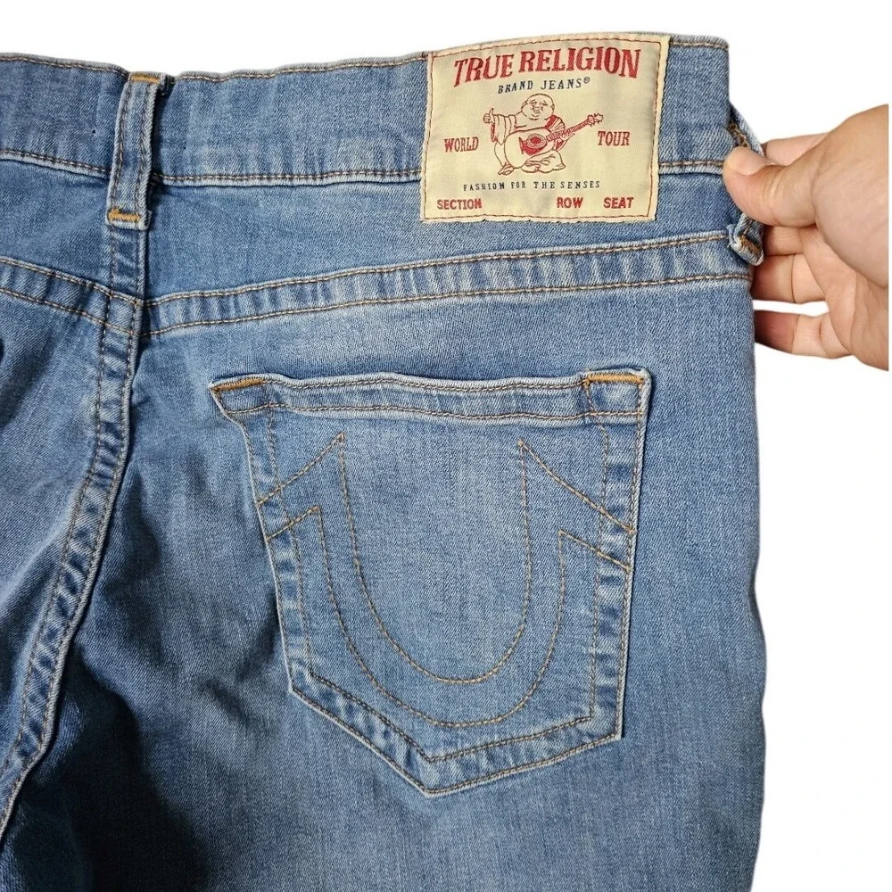 True Religion Ricky Relaxed Straight Jeans Size 40